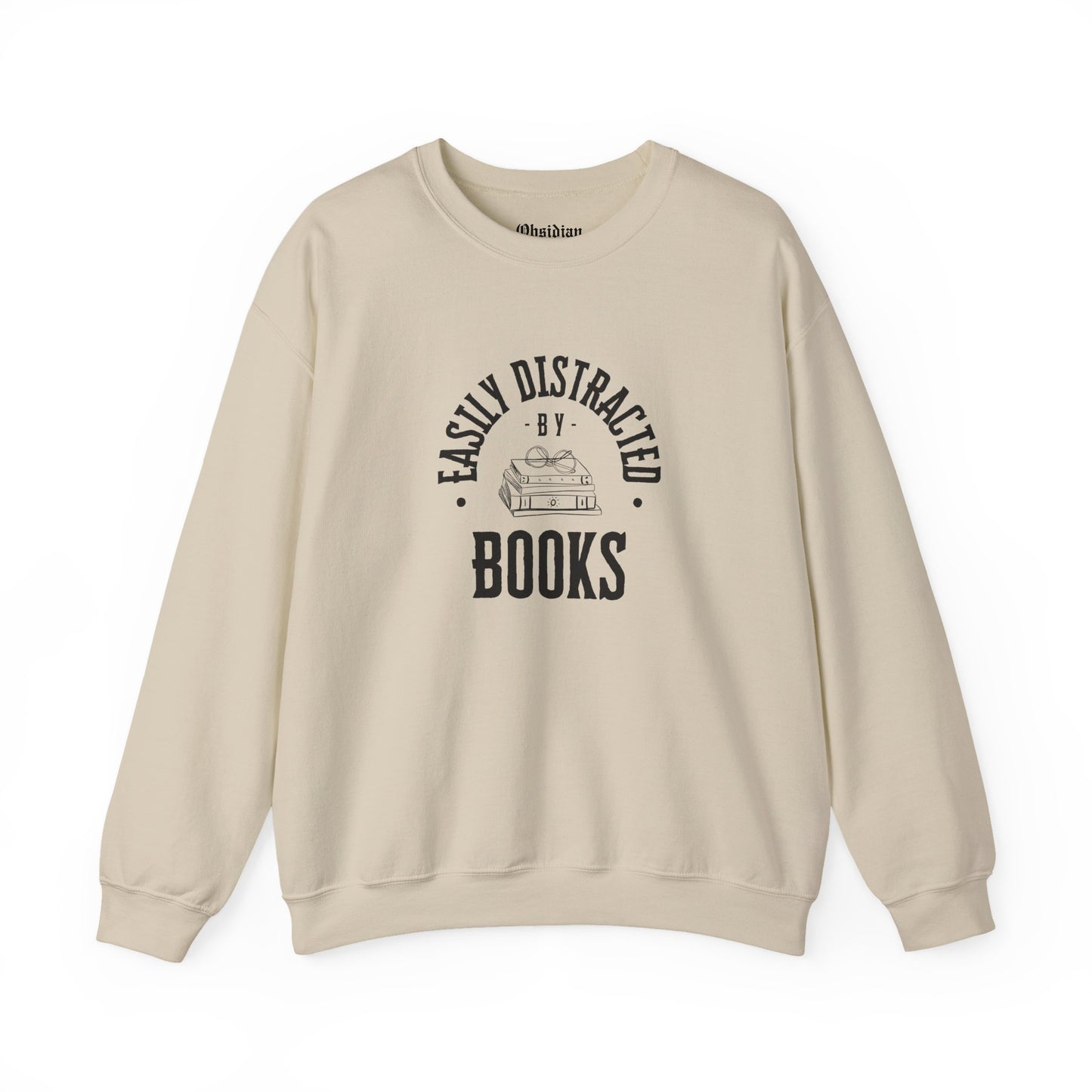 Easily Distracted by Books Sweatshirt