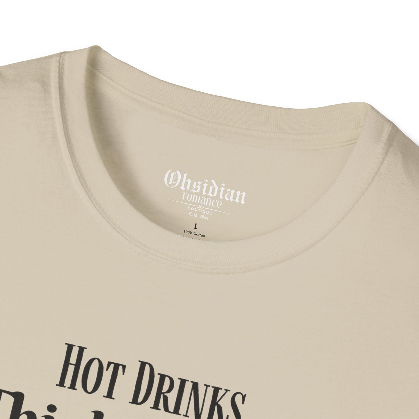 Hot Drinks, Thick Books & Chilly Nights T-Shirt