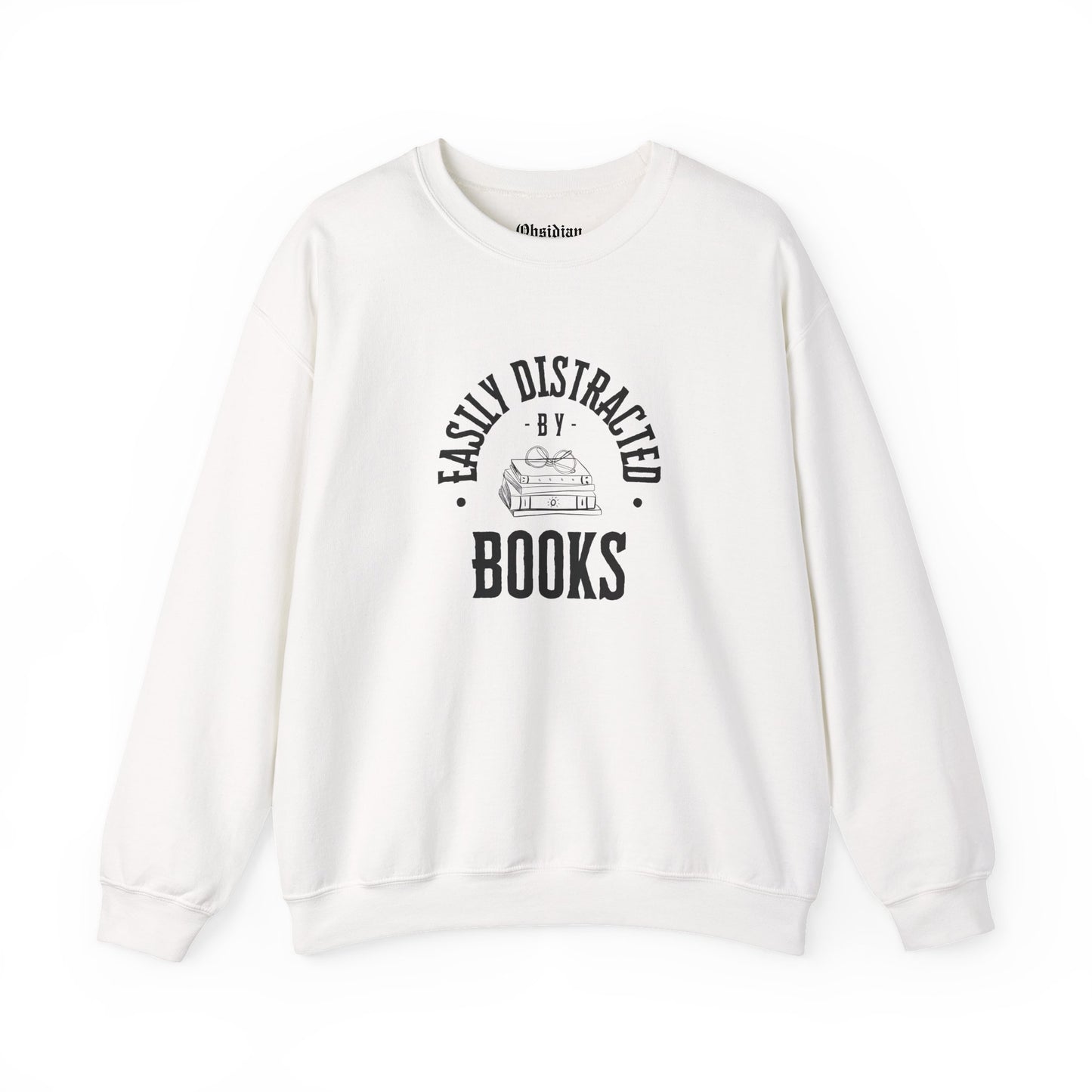Easily Distracted by Books Sweatshirt