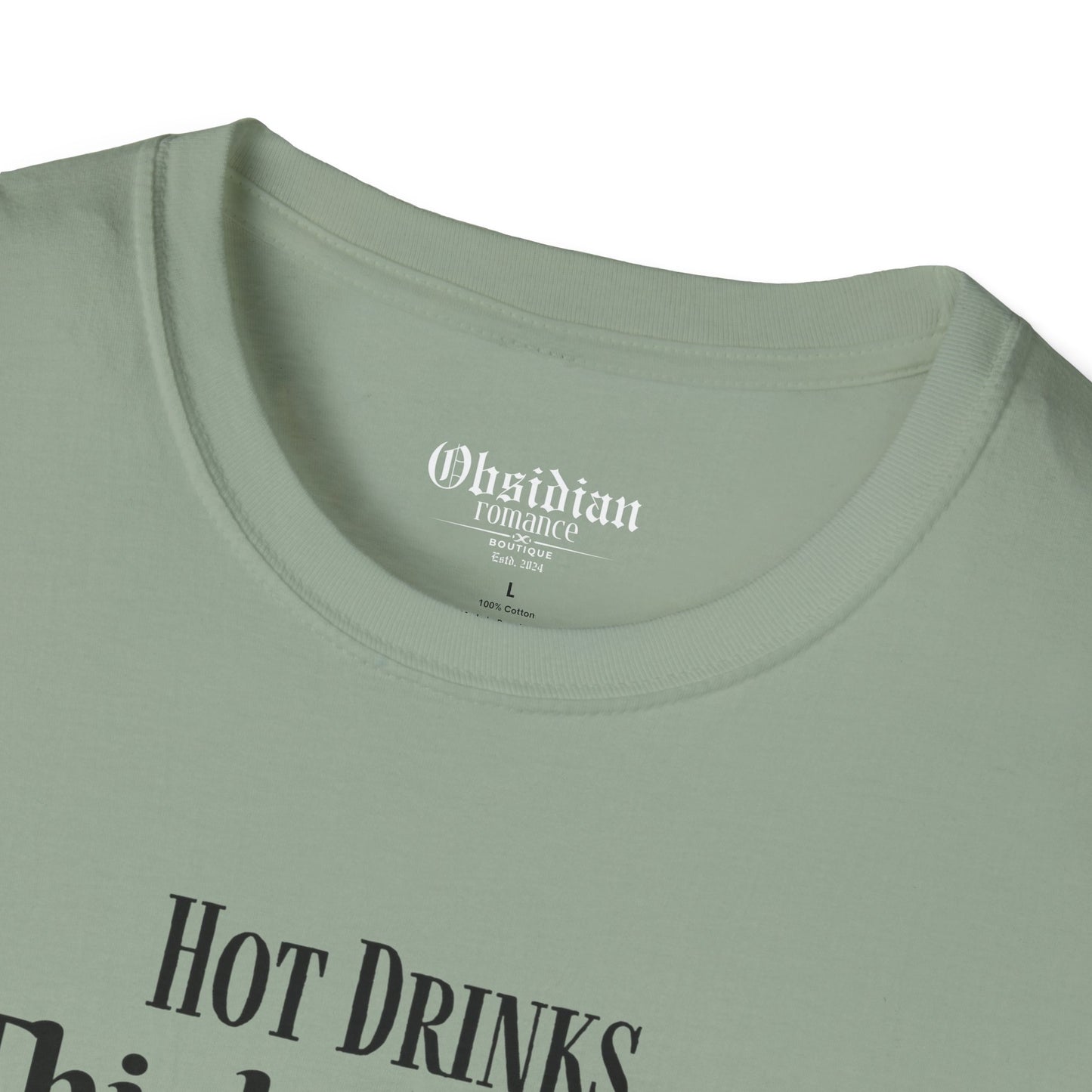 Hot Drinks, Thick Books & Chilly Nights T-Shirt
