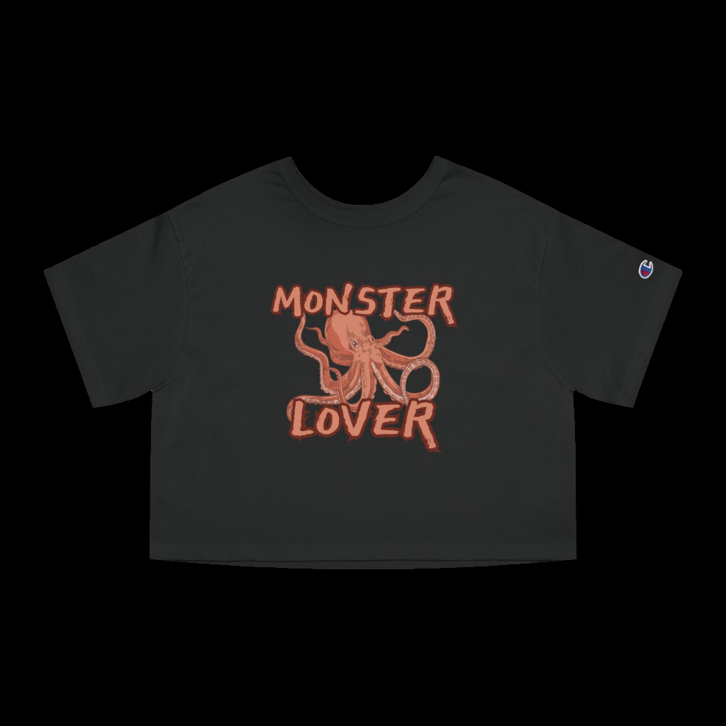 Monster Lover (Octopus) Cropped T-Shirt