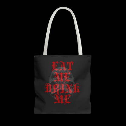 Eat Me Drink Me Tote Bag