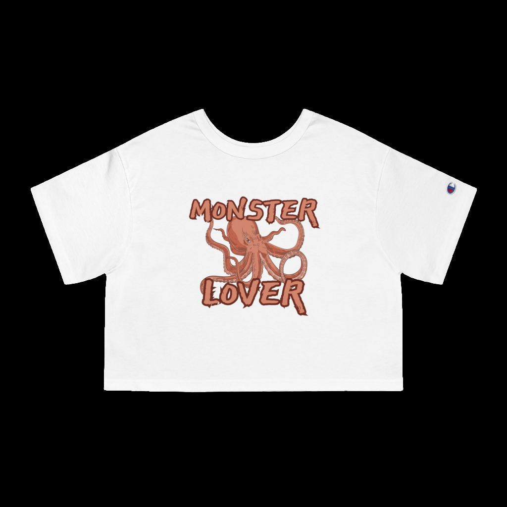 Monster Lover (Octopus) Cropped T-Shirt