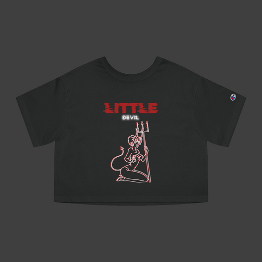 Little Devil Cropped T-Shirt