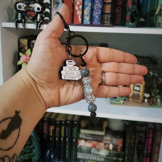 Read Good Books Keychain